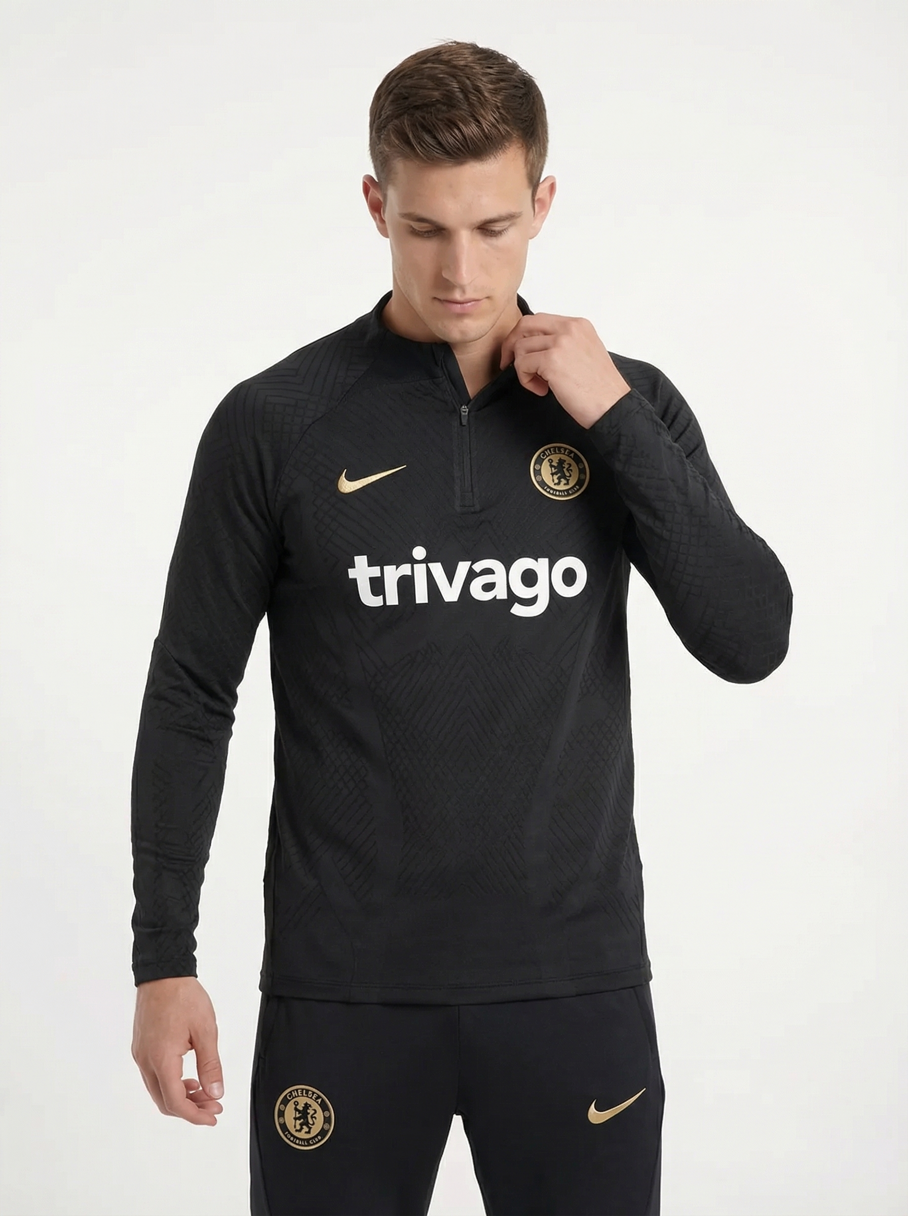 CHELSEA BLACK TRACKSUIT