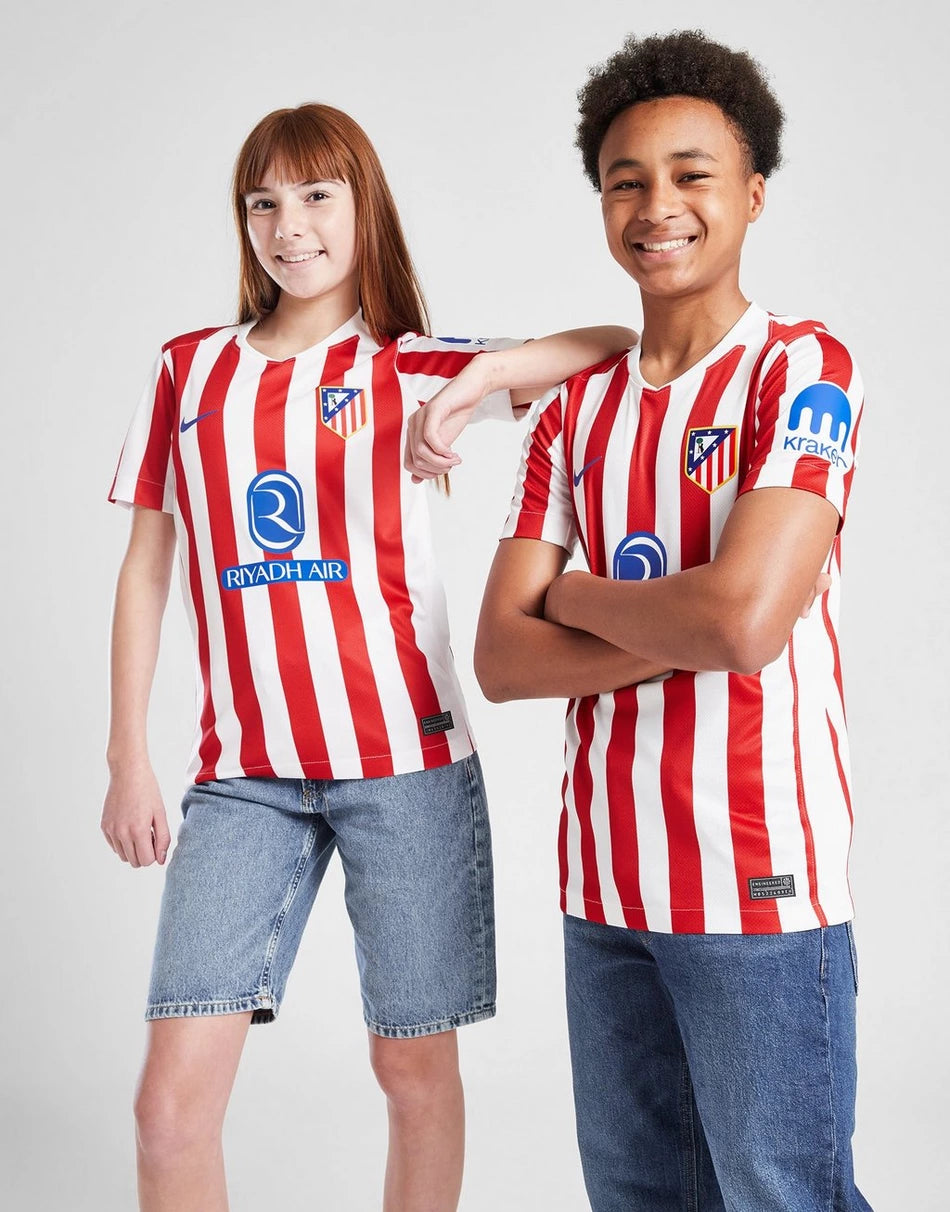 NIKE ATLETICO MADRID 2025/26 HOME SHIRT JUNIOR