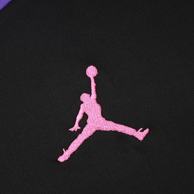 PSG BLACK AND PURPLE TRACKSUIT