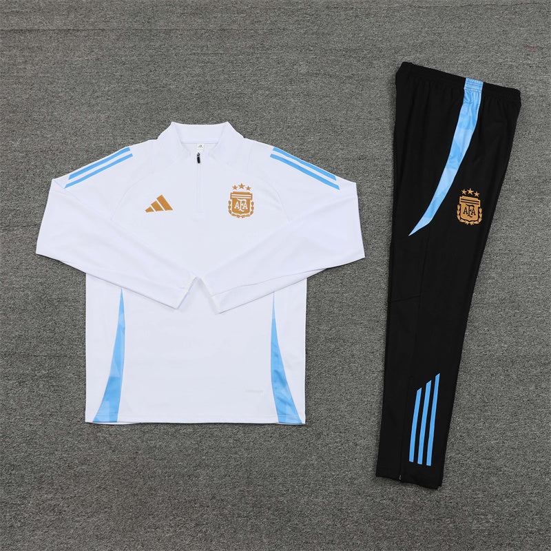 ARGENTINA BLACK AND WHITE TRACKSUIT
