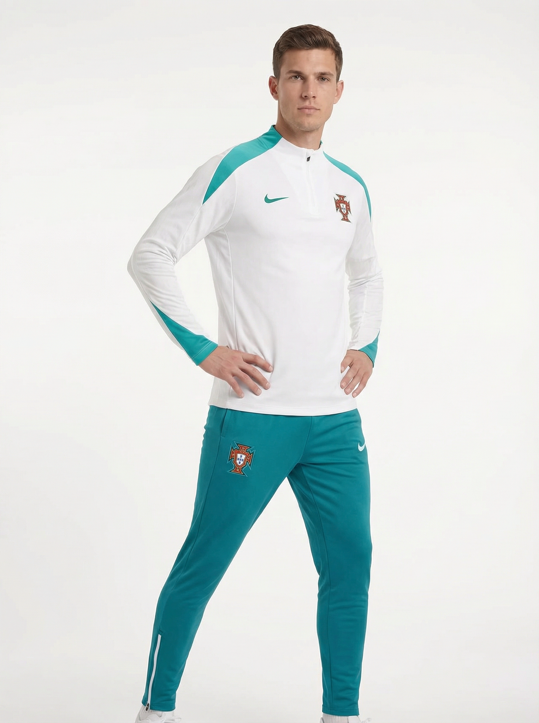 PORTUGAL GREEN AND WHITE TRACKSUIT