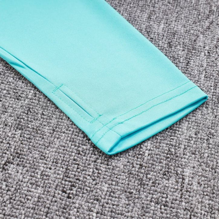 OLYMPIQUE DE MARSEILLE BLUE AND MINT TRACKSUIT