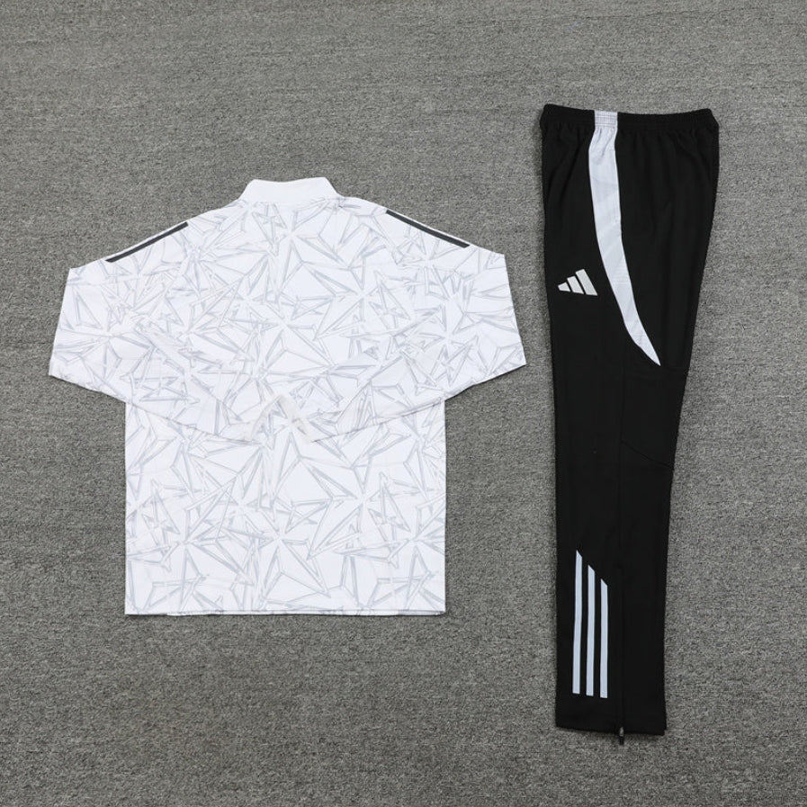 REAL MADRID BLACK AND WHITE TRACKSUIT II