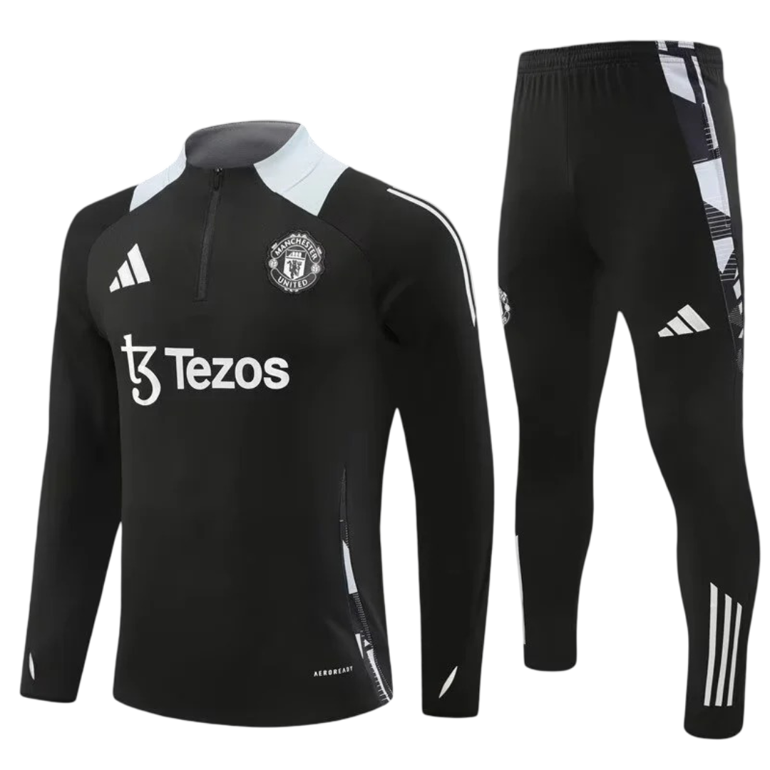 MANCHESTER UNITED BLACK TRACKSUIT