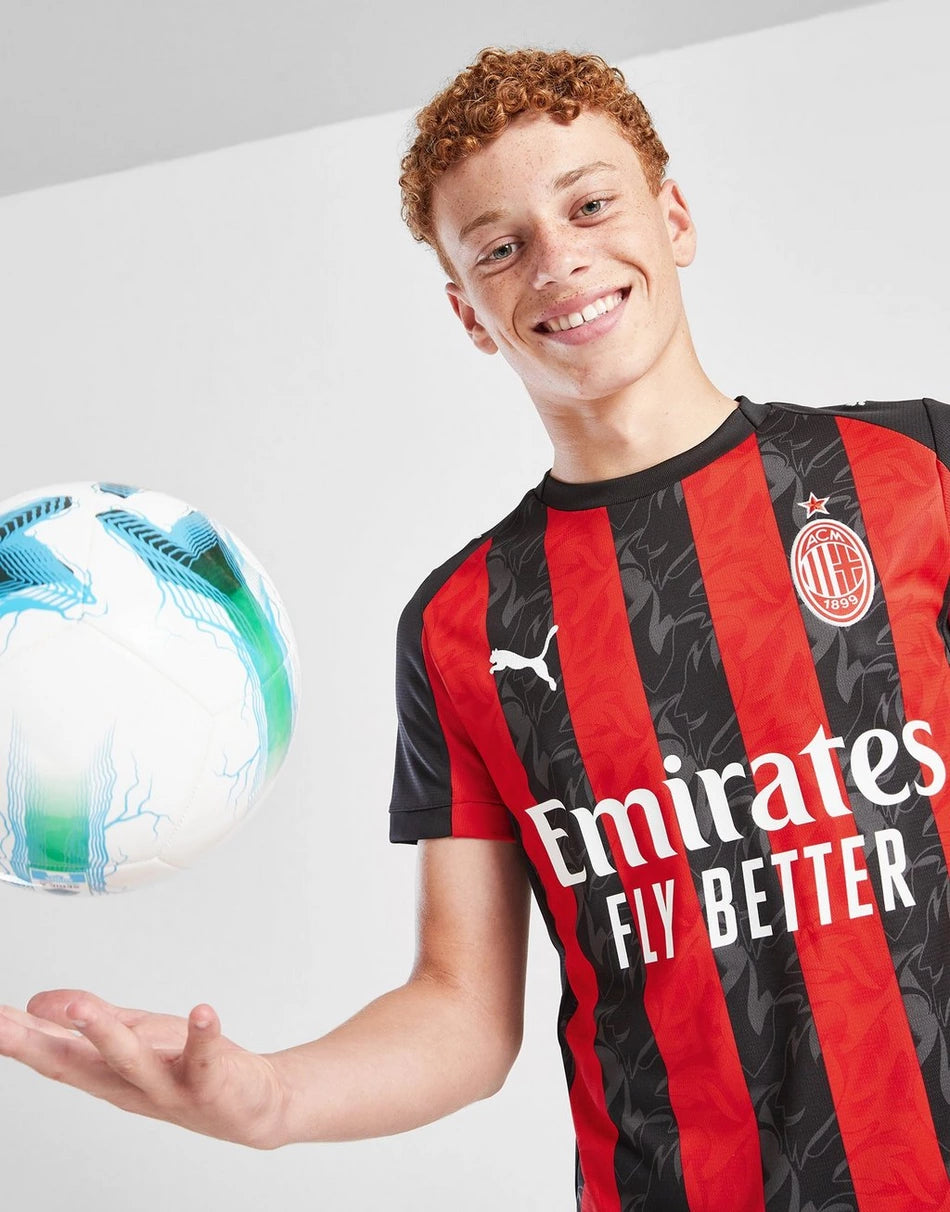PUMA AC MILAN 2025/26 HOME SHIRT JUNIOR