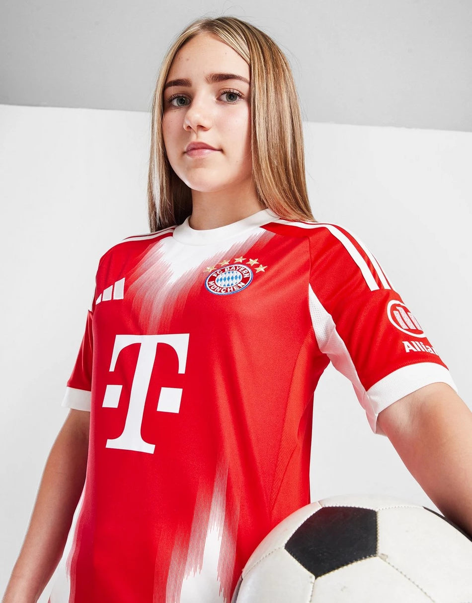 ADIDAS FC BAYERN MUNICH 2025/26 HOME SHIRT JUNIOR