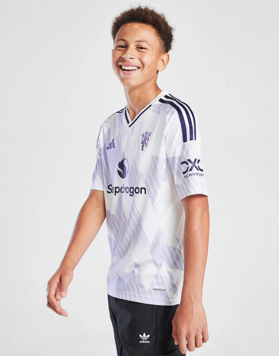 ADIDAS MANCHESTER UNITED FC 2025/26 AWAY SHIRT JUNIOR