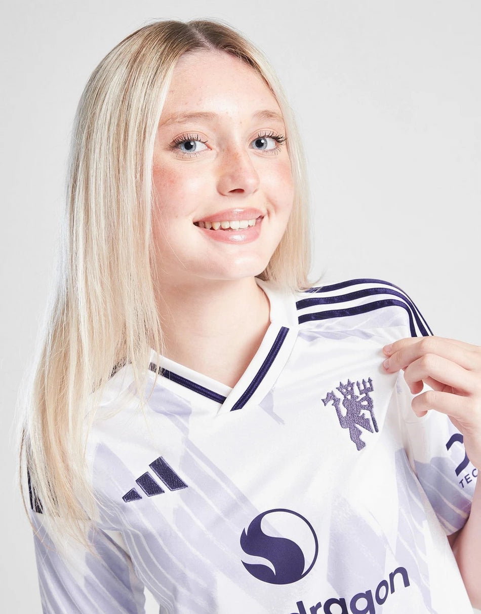 ADIDAS MANCHESTER UNITED FC 2025/26 AWAY SHIRT JUNIOR
