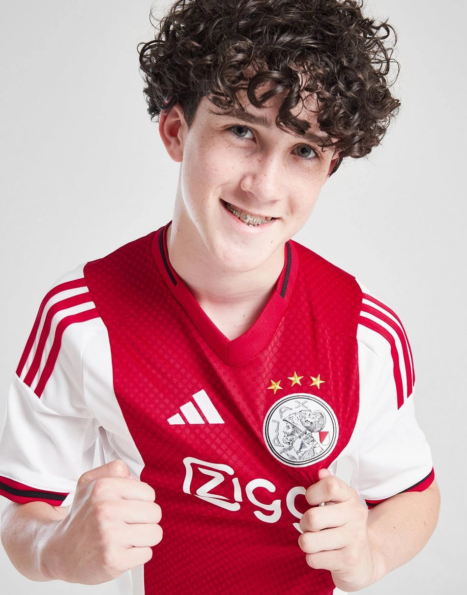 ADIDAS AFC AJAX 2025/26 HOME SHIRT JUNIOR