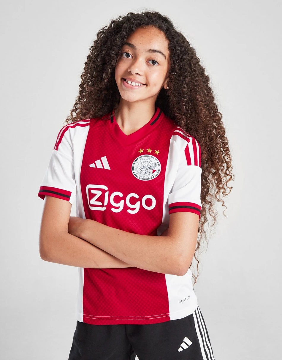 ADIDAS AFC AJAX 2025/26 HOME SHIRT JUNIOR