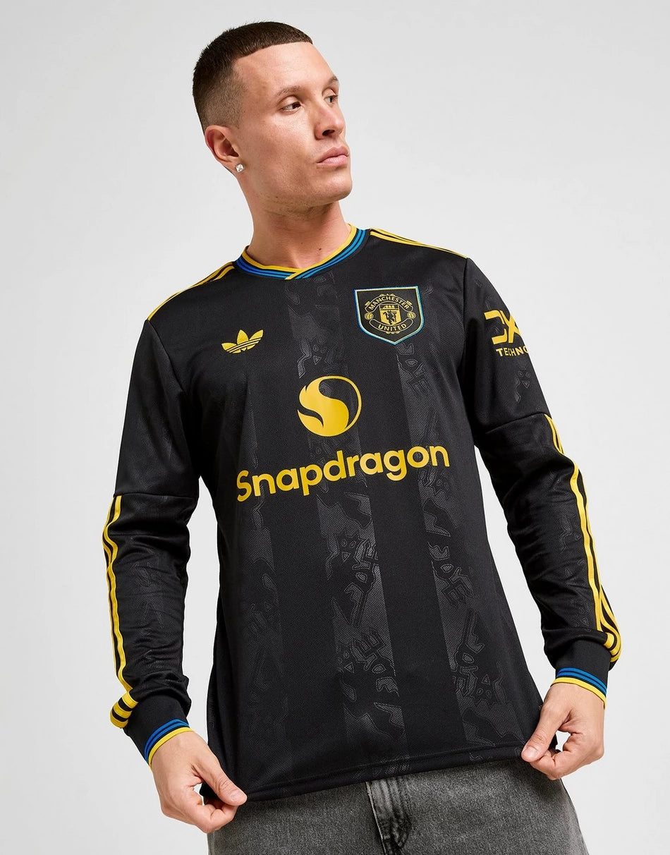 ADIDAS ORIGINALS MANCHESTER UNITED FC 25/26 LONG SLEEVE THIRD SHIRT