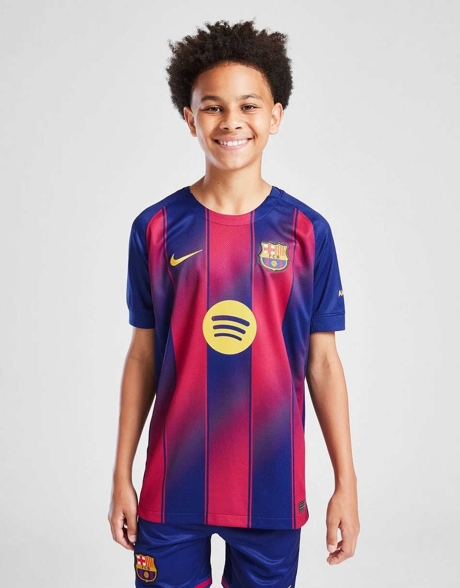 NIKE FC BARCELONA 2025/26 HOME SHIRT JUNIOR