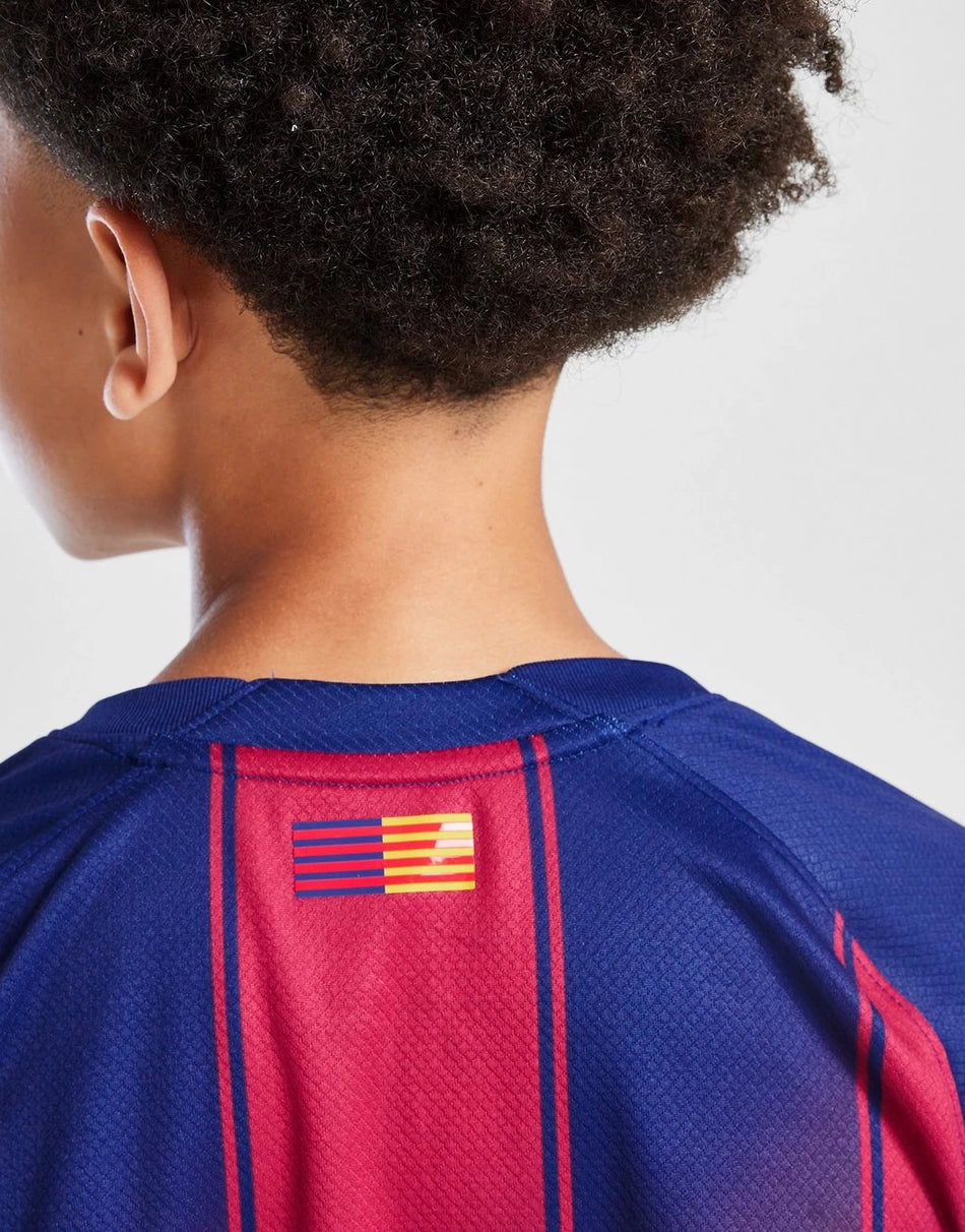 NIKE FC BARCELONA 2025/26 HOME SHIRT JUNIOR