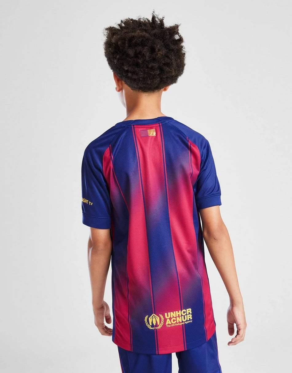 NIKE FC BARCELONA 2025/26 HOME SHIRT JUNIOR