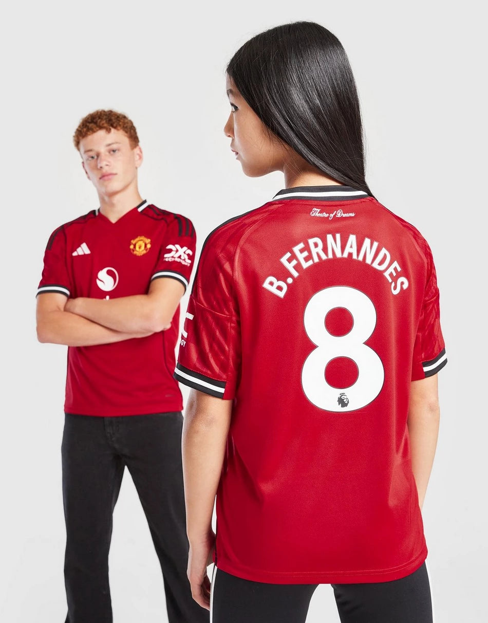 ADIDAS MANCHESTER UNITED FC 2025/26 HOME SHIRT JUNIOR