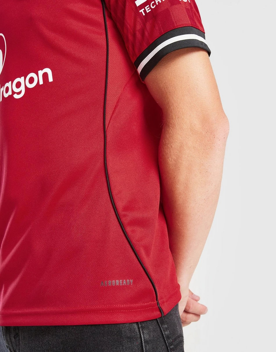 ADIDAS MANCHESTER UNITED FC 2025/26 HOME SHIRT JUNIOR